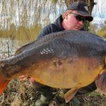 46lb mirror carp in germany for emir caro