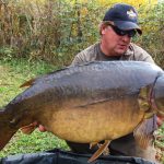 52lb mirror carp tempted the best boilie of complex-t