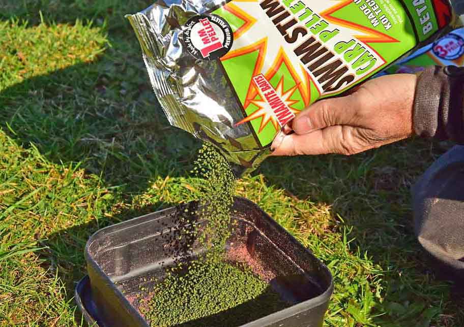 Betaine Green swimstim pellets for bream