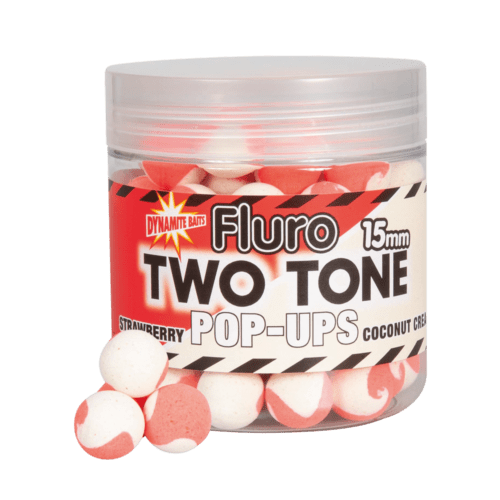 Fluro Two Tone Strawberry & Coconut Cream Pop-Ups