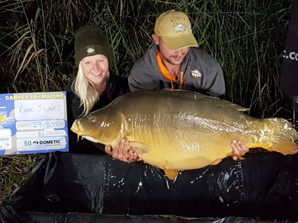 rene and jasmine record World Carp Classic record fish