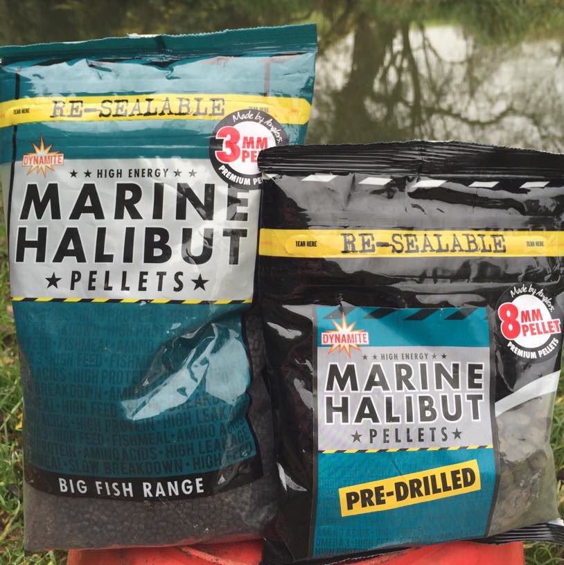 marine halibut pellets for barbel fishing