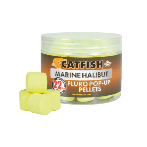 Catfish Marine Halibut Fluro Pop-Up Pellets