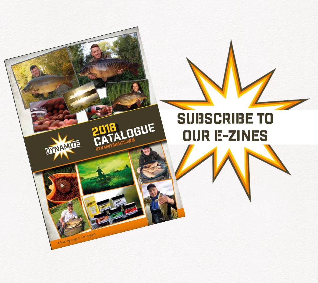 Subscribe to the Dynamite Baits newsletter
