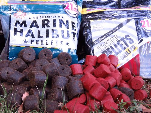 large pellets for carp like marine halibut and robin red