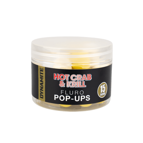 Hot Crab & Krill Fluro Pop-Ups 15mm