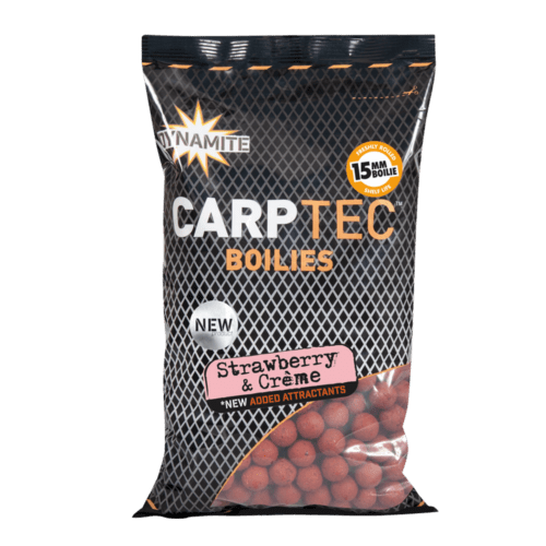 Carptec Strawberry & Crème Boilies