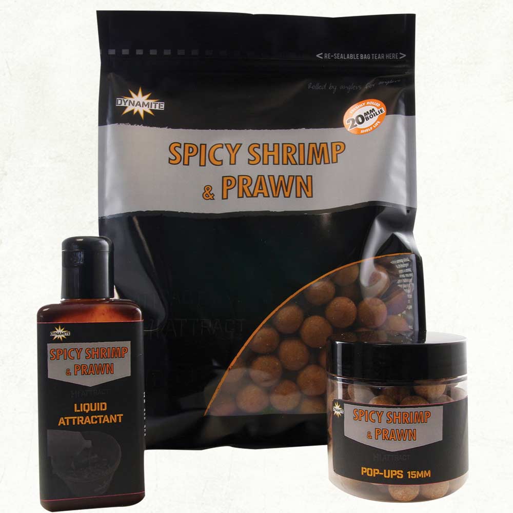 Spicy Shrimp & Prawn Boilies Dynamite Baits