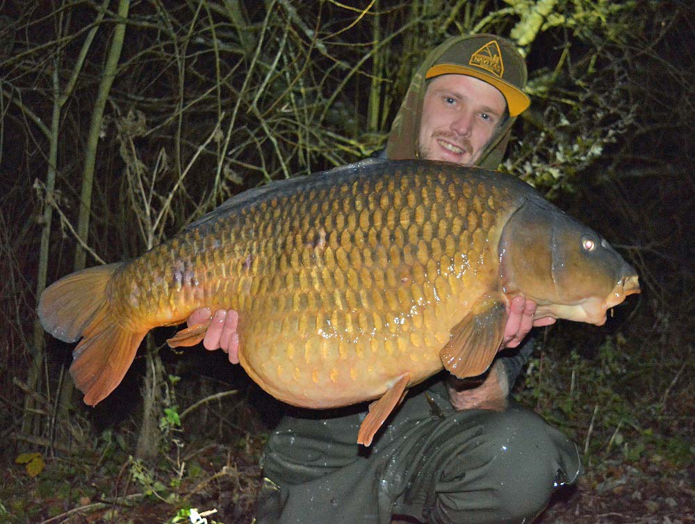 Richie Leat's scar common at 43lb