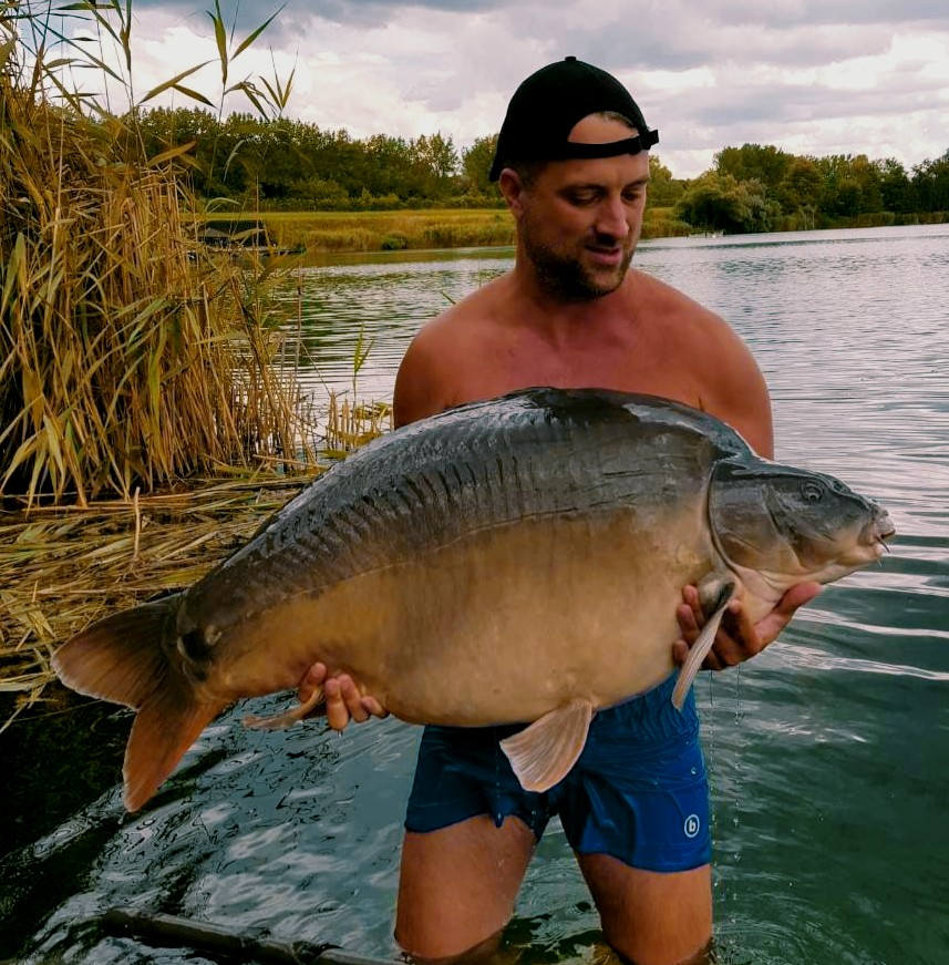 big carp caught on complex-t