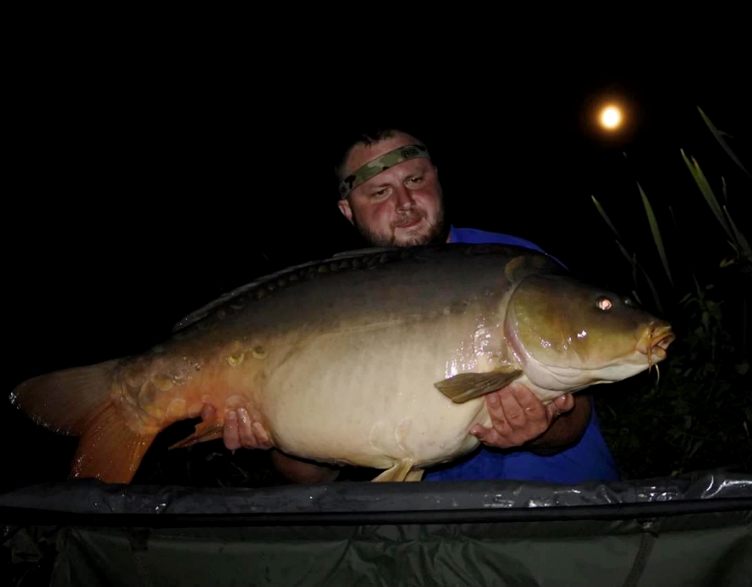 Linas Kukulskis didelexzuvys lake the source caught carp