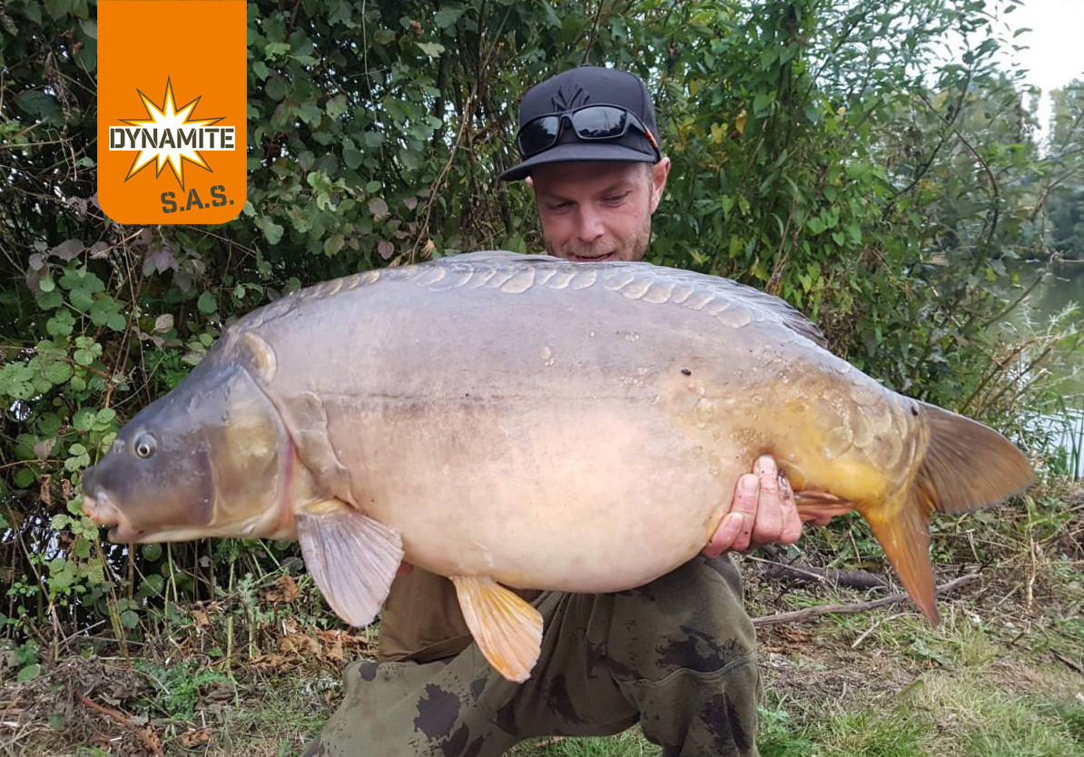 sean rossiter 40lb carp the source loggies pit