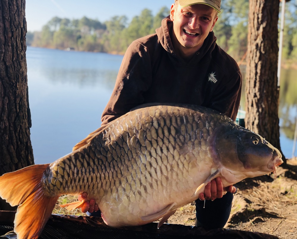 thomas cywka rainbow lake carp fishing catch