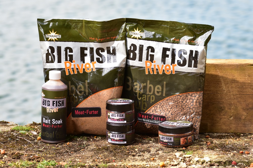 Win Some of The New Big Fish River Baits - Dynamite Baits