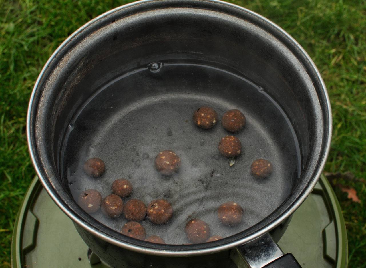 boiling rolled hookbaits