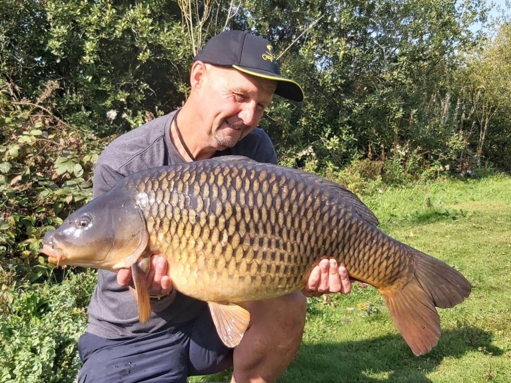 C Food Bags a Wraysbury North Lake Mirror Carp - Hinders Baits