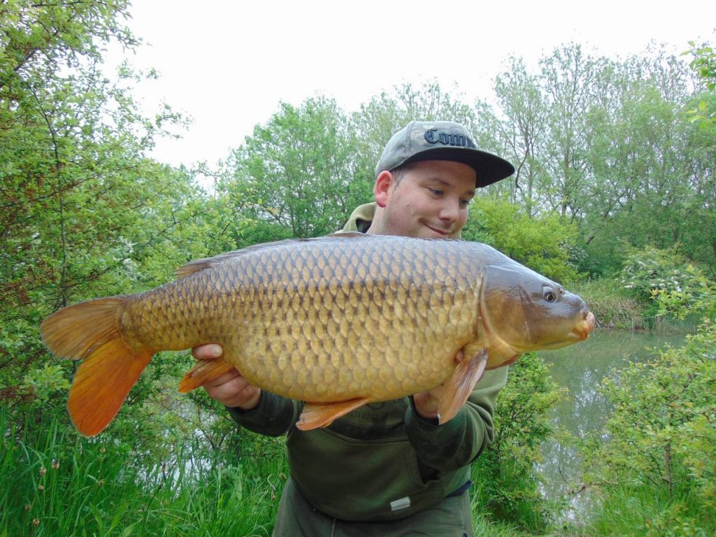 Fisherman's delight after catching 3ft common carp in Hythe's Royal  Military Canal