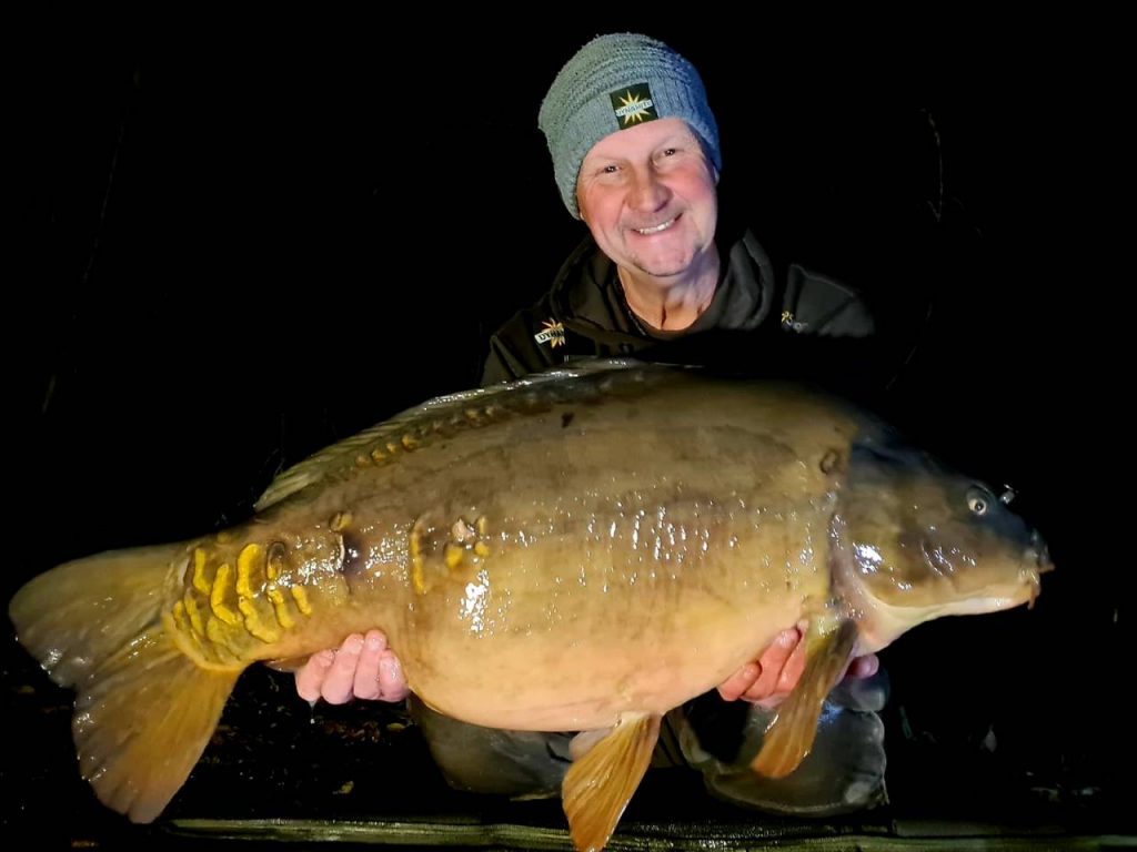 Particle fishing for spring carp, Ian Russell