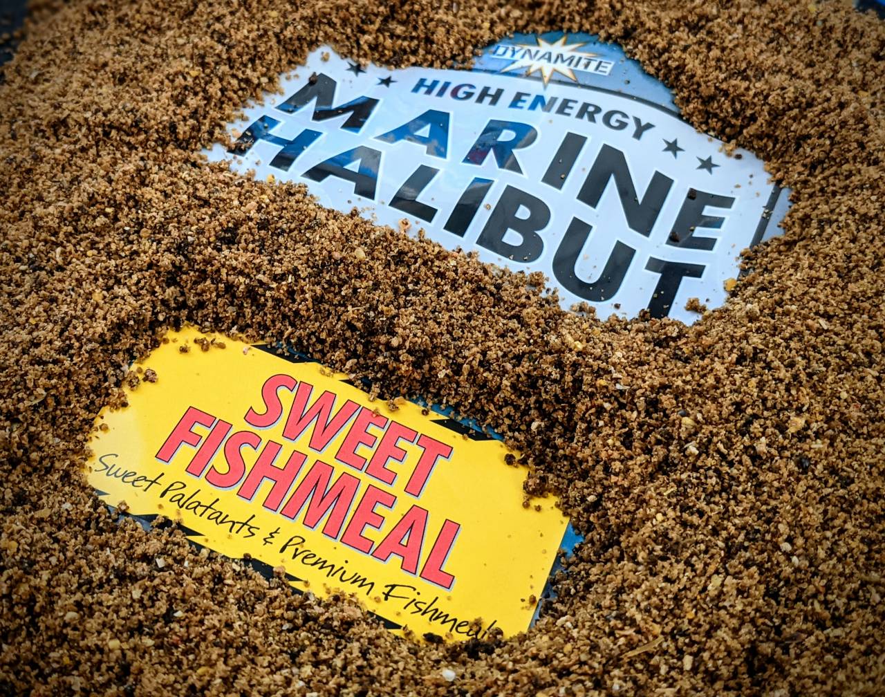 NEW Dynamite Marine Halibut Groundbait Banks Bumper Haul of River Trent